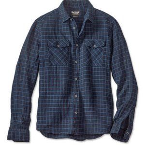 NWT BARBOUR INTERNATIONAL DESMOND 100% LINEN SHIRT MEN SMALL